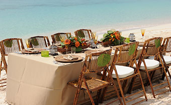 social event set up