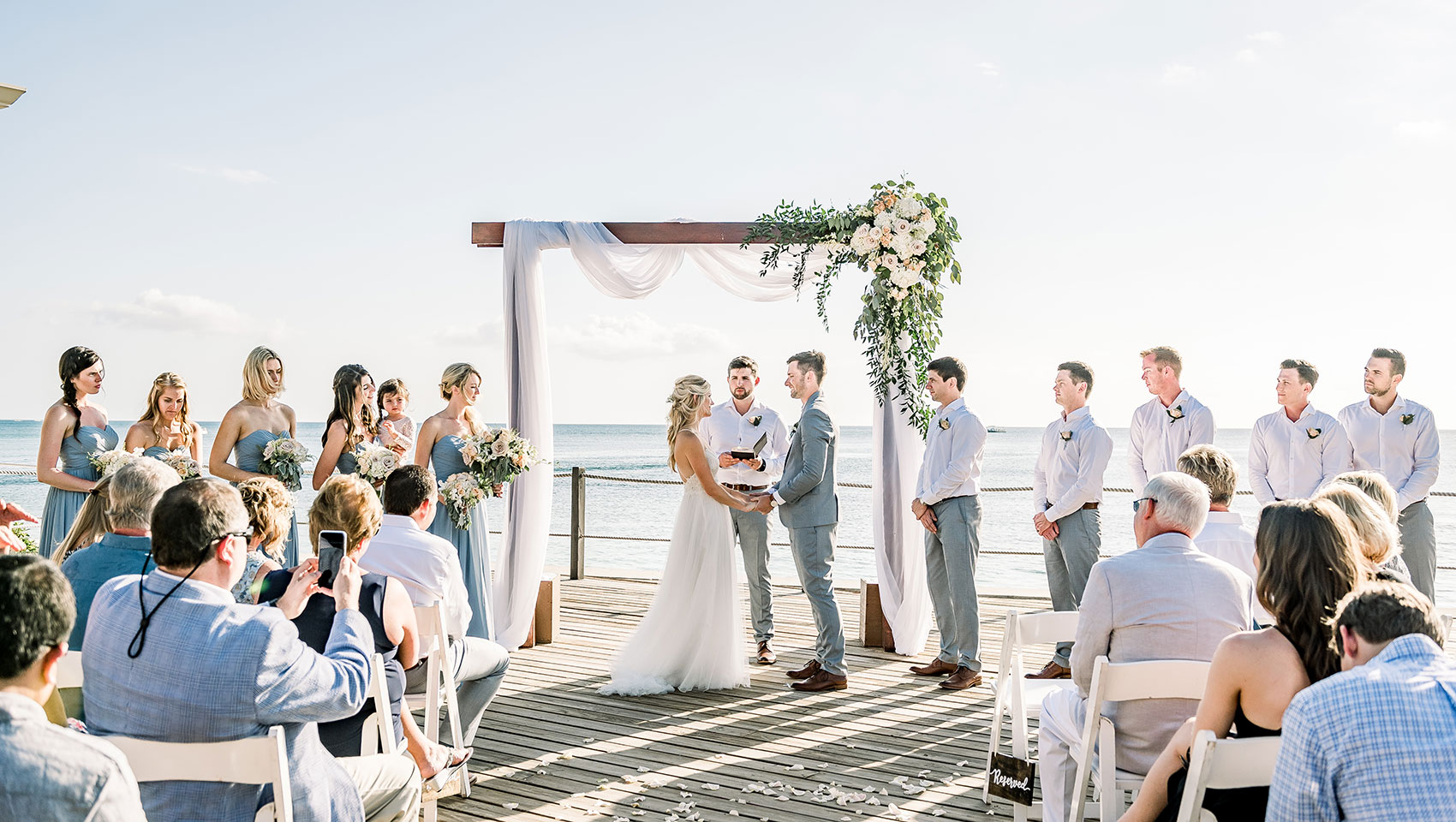 ceremony setup