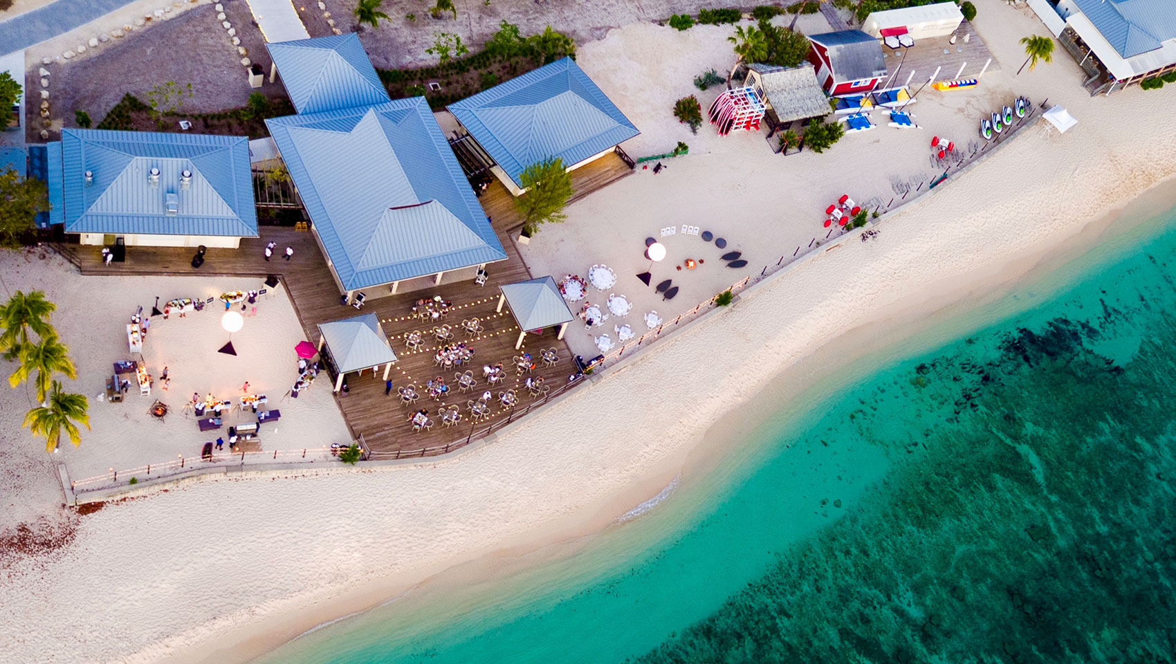 Seven Mile Beach Sunset Reception