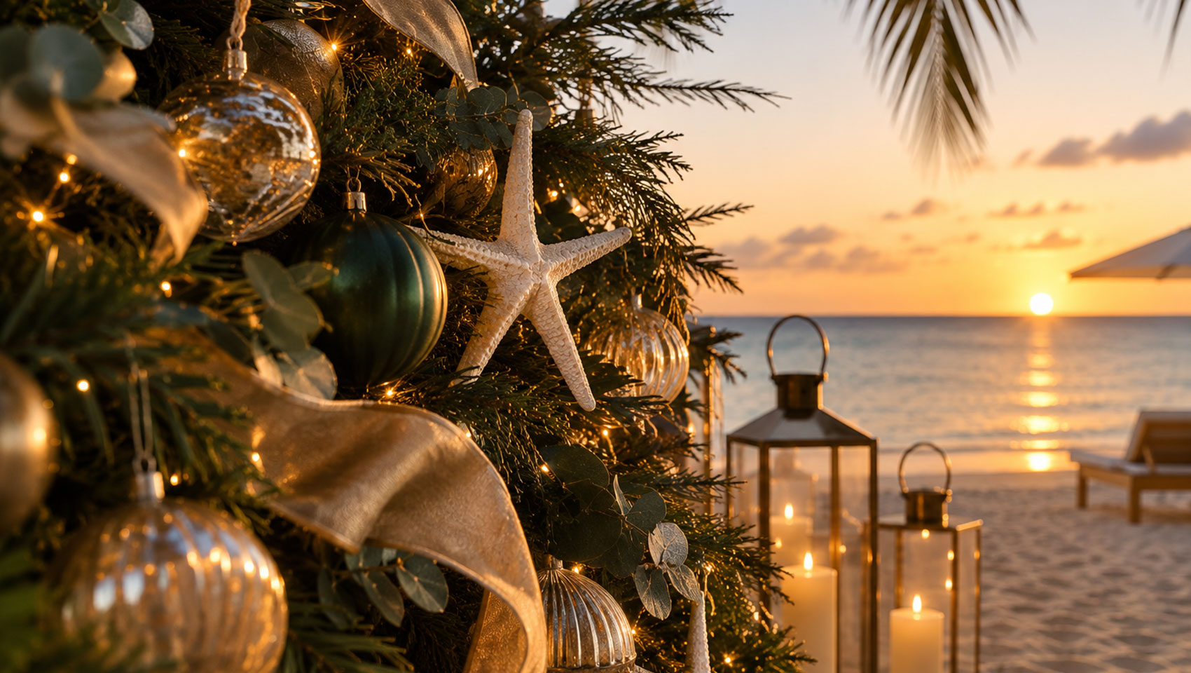 seven mile beach christmas tree