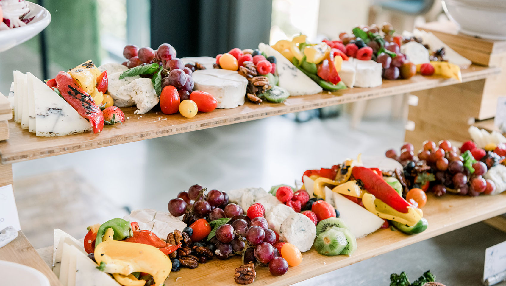 bridal brunch charcuterie display