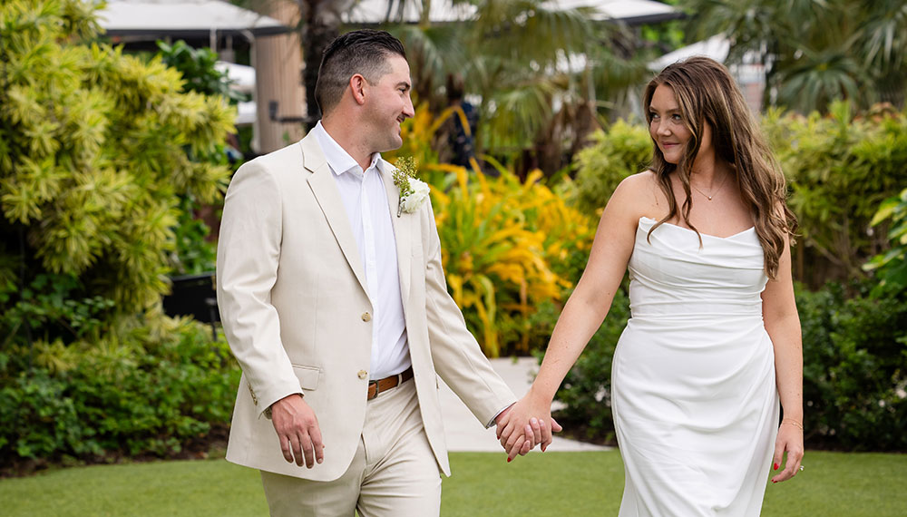 Kathryn and Matt wedding ceremony