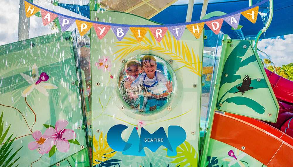 Camp Seafire Birthdays Banner