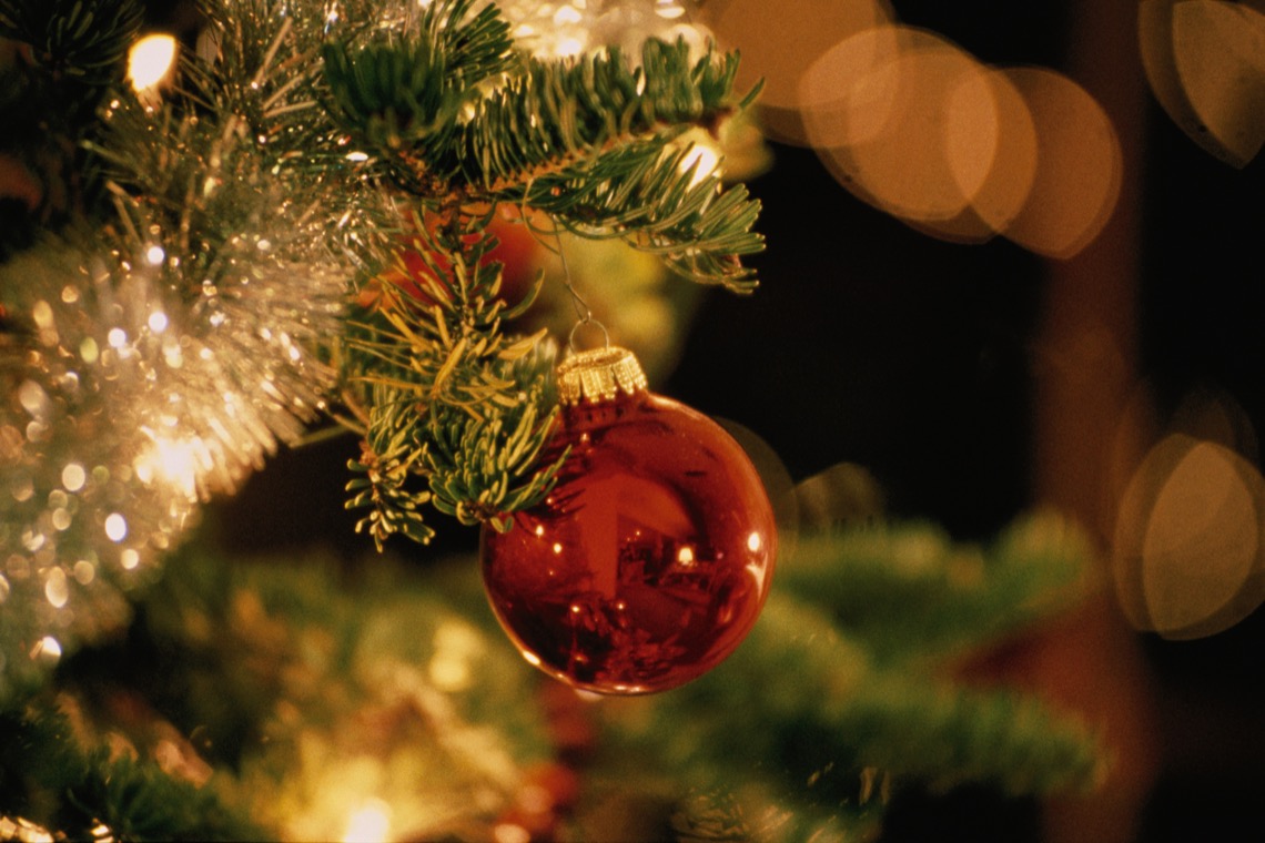 Decorated Holiday Tree