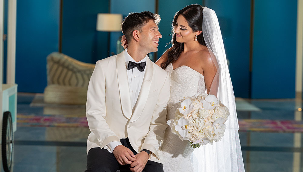 Halle and Mitchell wedding ceremony