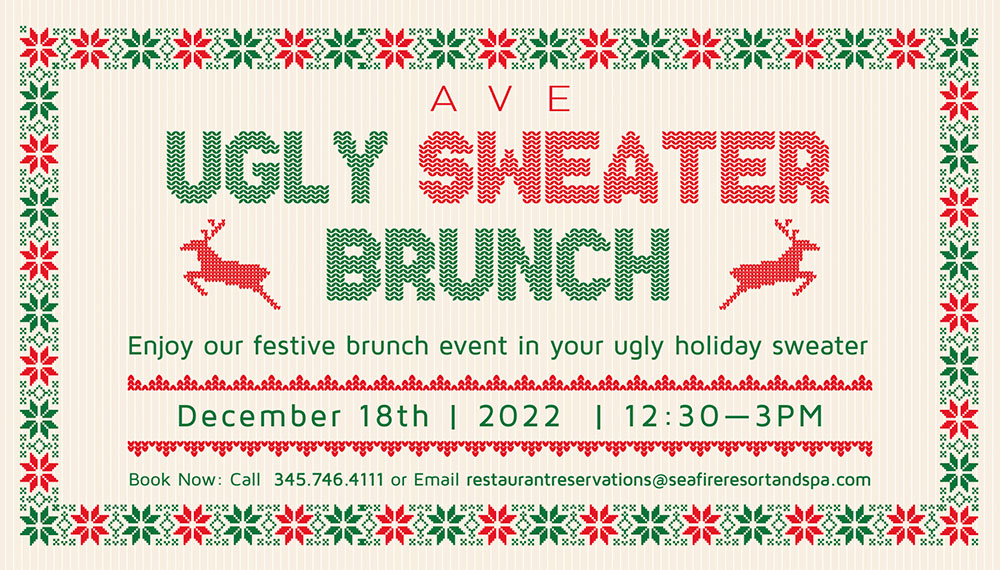 Ugly Sweater Brunch at AVE