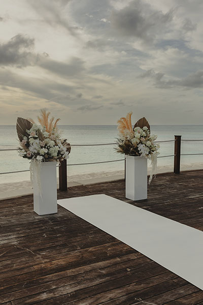 Kristina and Kevin wedding ceremony