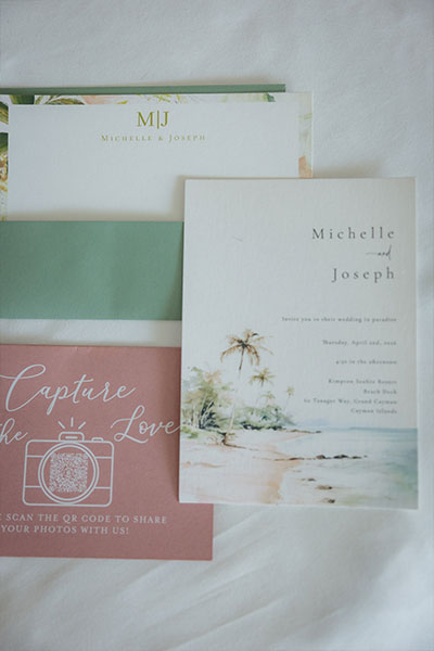 Michelle and Joseph wedding ceremony