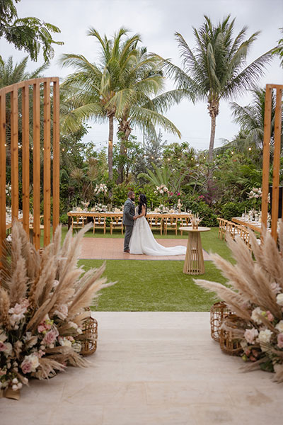 Michelle and Joseph wedding ceremony