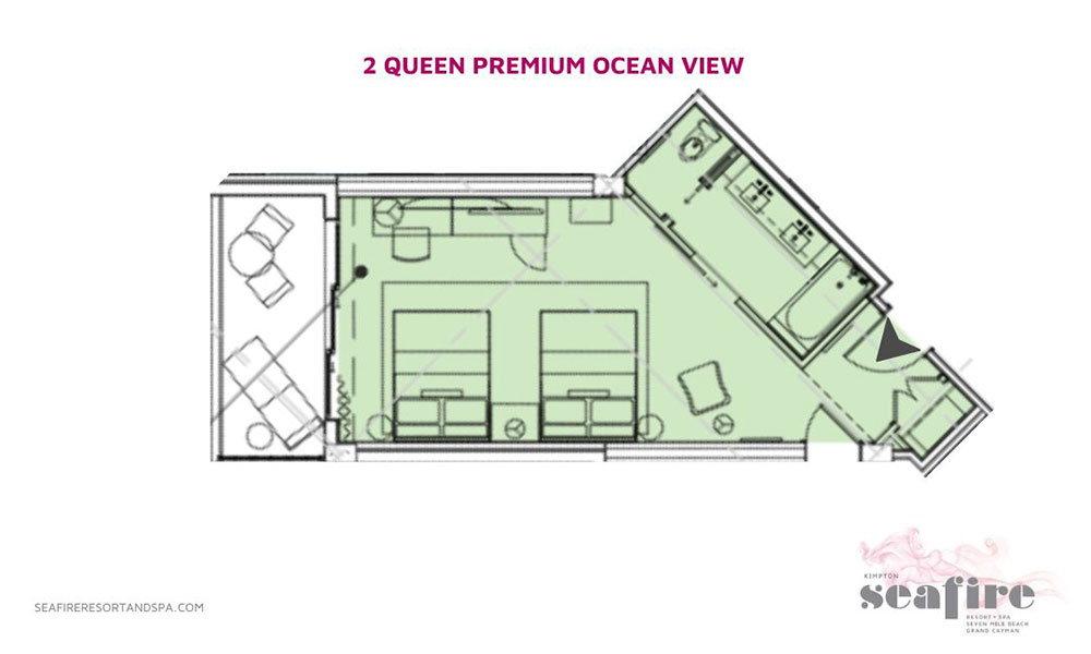 2 Queen Premium Ocean View