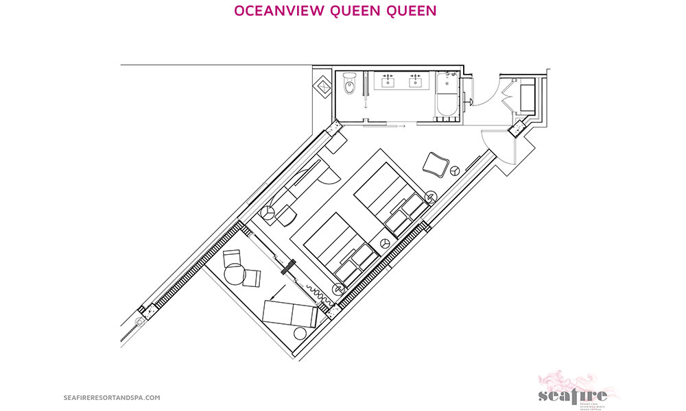 2 Queen Premium Ocean View