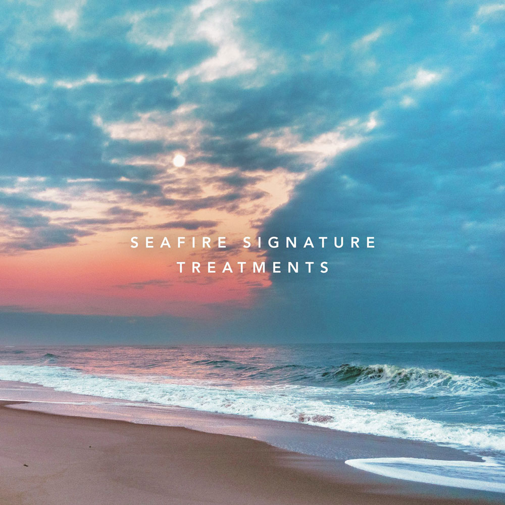Seafire Spa Garden Suites Menu