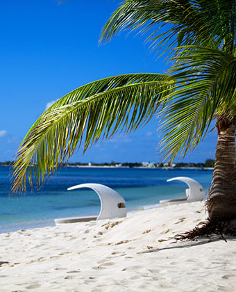 beachfront Seafire cabanas